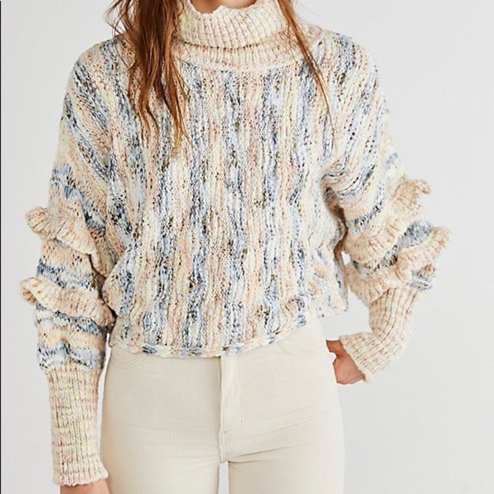 Free People Burst Your Bubble Turtleneck